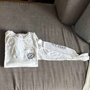 The stray dog long sleeve tee kids 14-16